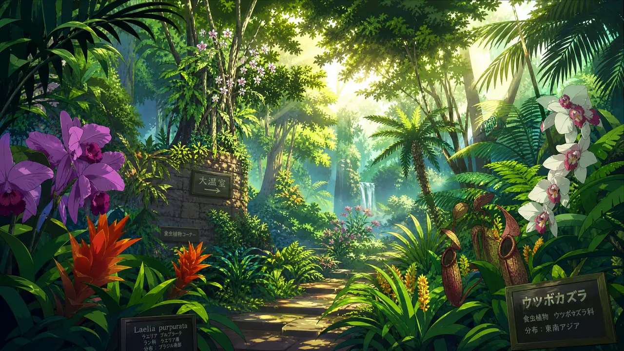 呦呦视频热带雨林稀有植物视频教程：探秘亚马逊植物王国视频演示